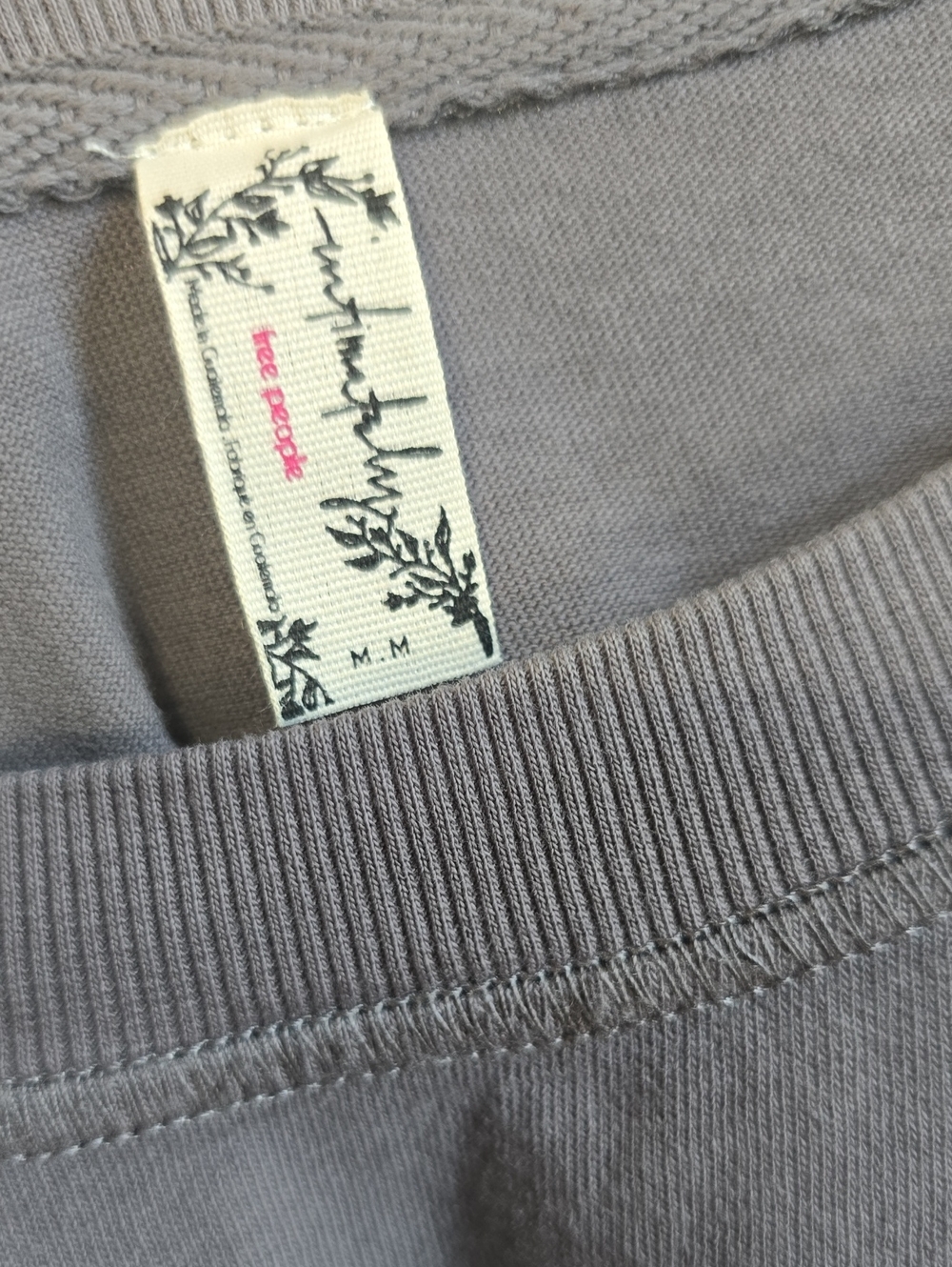 NWOT Free People Long Sleeve Tee. Medium - Picture 4 of 9